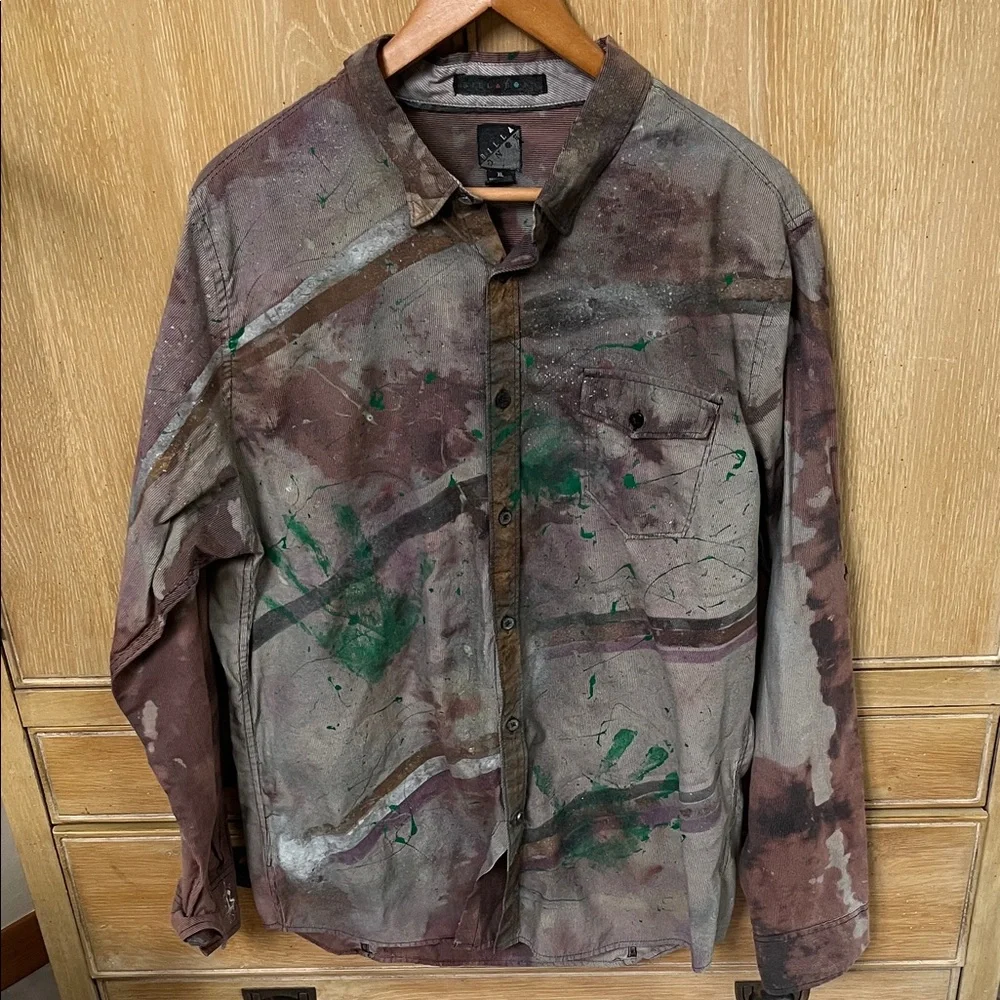 Billabong Camo Casual Button Down Shirt - Picture 4 of 7